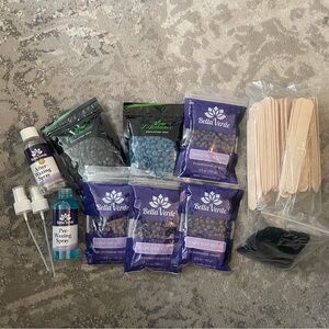 Wax Beads Kit - Purple and Blue